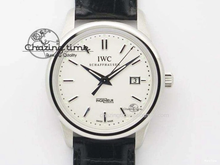 MIROTIME 0519 Ingeniuer St.Laurens SS Black Dial MKF 1:1 V2 Best Edition On Black Leather Strap A Functional 7351